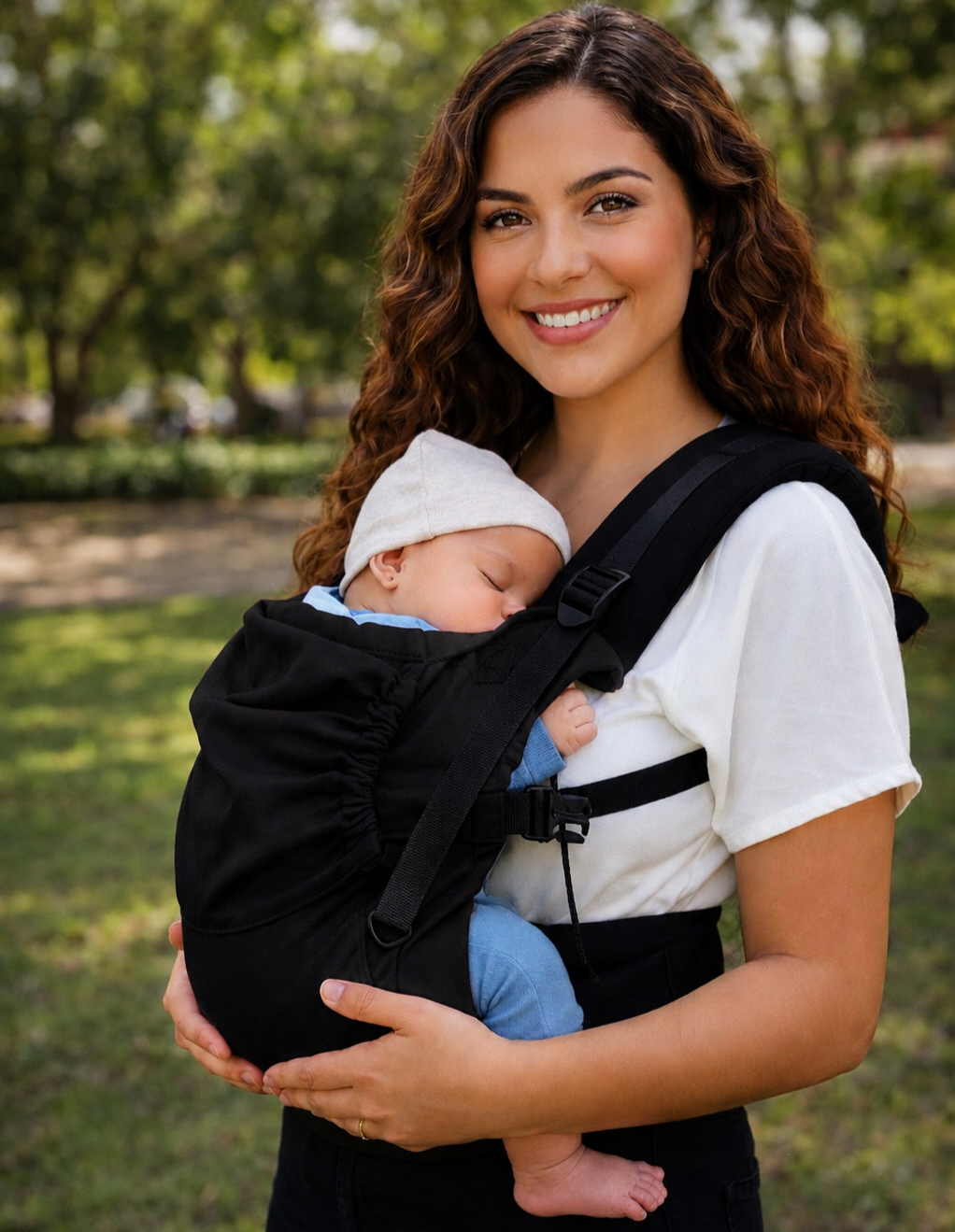 Mochila ergonómica de gabardina 100% Algodón con Asesoría incluida (copia)